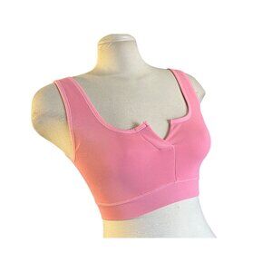 Spiritual Gangster Ribbed Scoop Neck Yoga Crop Tank Top Sports Bra Sz Medium / L